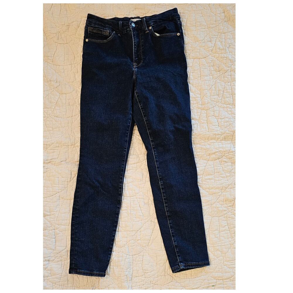Good American Dark Blue Skinny Jeans